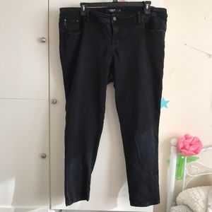 Black Faded Jeans